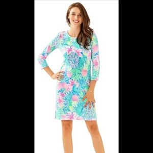 NWT Lilly Pulitzer Charley Dress in “Multi Swizzle” print, size Large